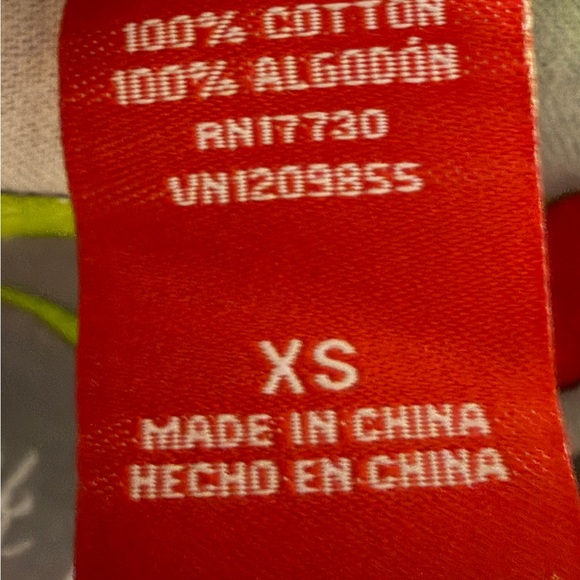 Gray-Red-Green Ladies‎ Christmas baking/cooking Sleep shirt 18.5” pit2pit NEW - Picture 8 of 8